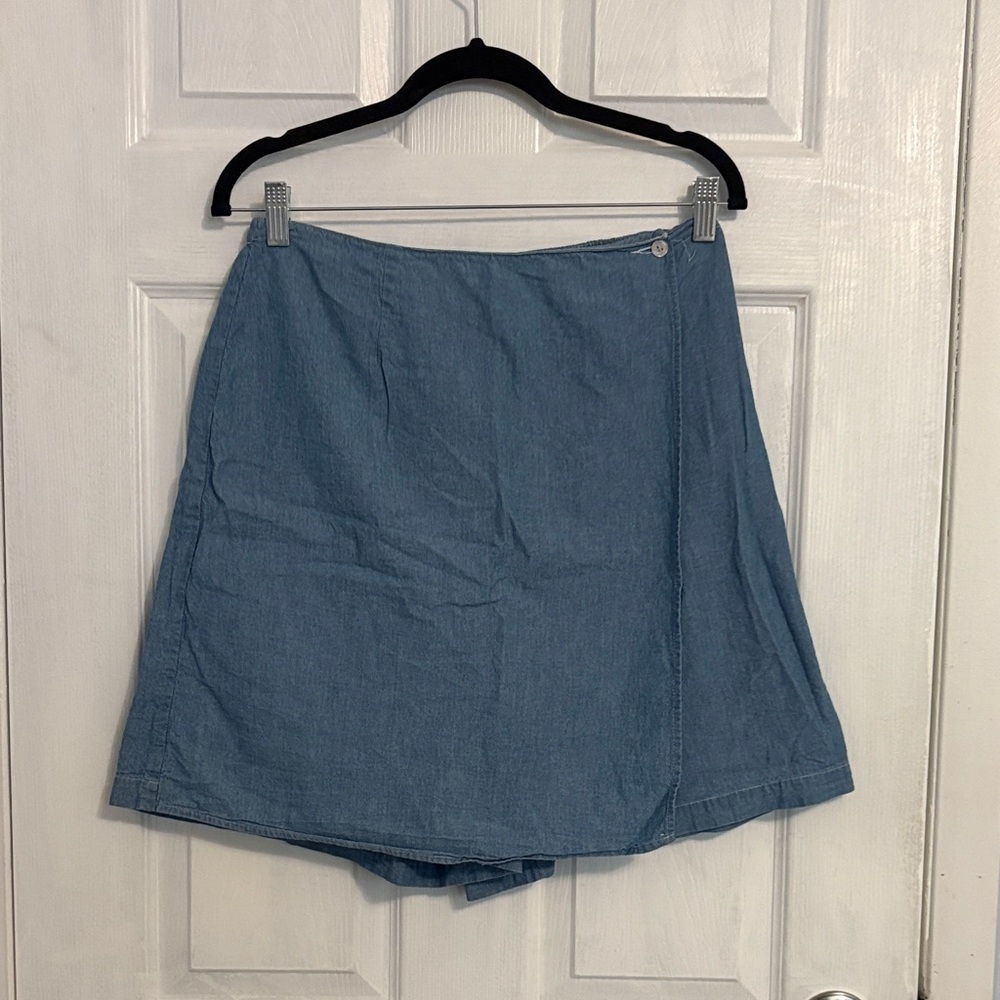 Denim Blue Women's Skort